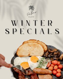 We’ve officially launched our new Winter Menu at The Palms, filled with cosy specials, comforting flavours and all the reasons to dine out a little more this season.

From burger nights and steak specials to slow breakfasts, winter lunches and course specials made for long catch-ups by the fire… there’s something for every kind of winter craving. ✨

Because winter at The Palms isn’t just about the food — it’s about the feeling. 🤍
📞 Call or WhatsApp us on 072 927 2304 
📍 31 Main St, Plettenberg Bay, Garden Route